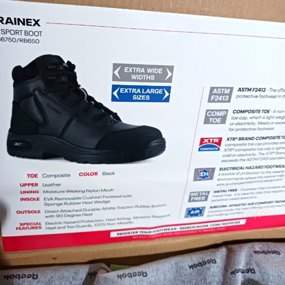 Men's work boots - Picture 1 of 6